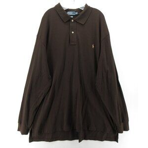Ralph Lauren Polo Shirt XXXL Tall Pullover Preppy Pony Collared 3XLT